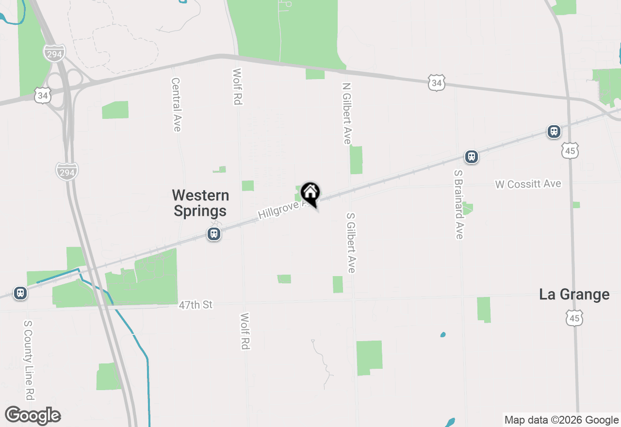 Map of 4413 Clausen Avenue #4413, Western Springs, IL 60558