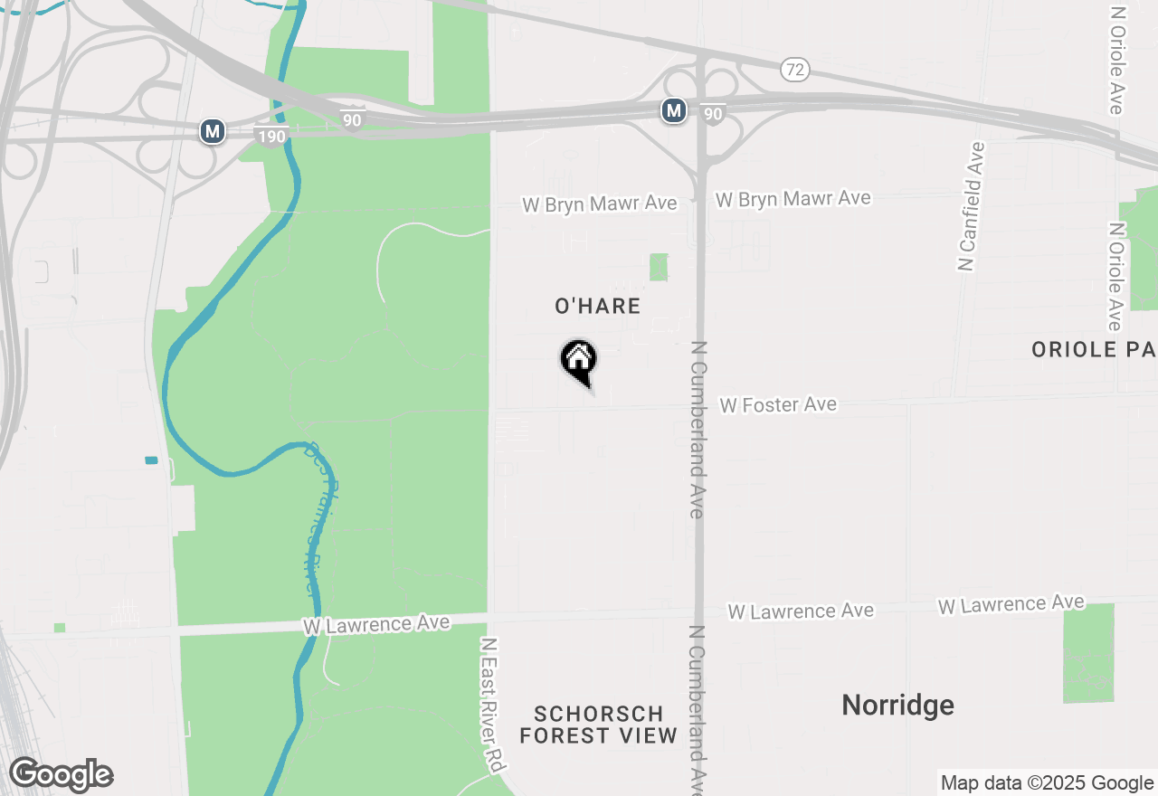 Map of 5211 N Potawatomie Avenue #106, Chicago, IL 60656