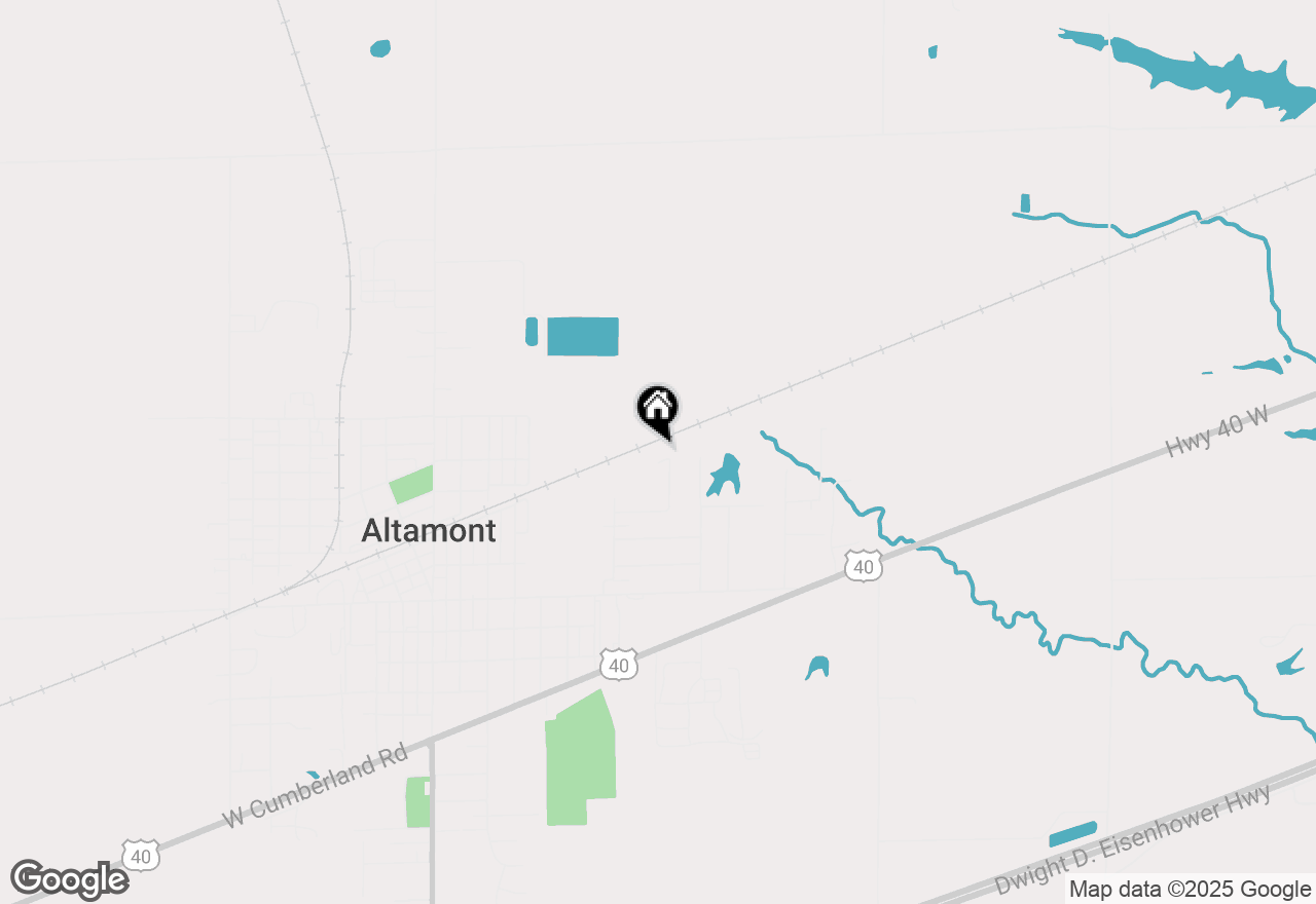 Map of 713 Meadowlark Drive, Altamont, IL 62411