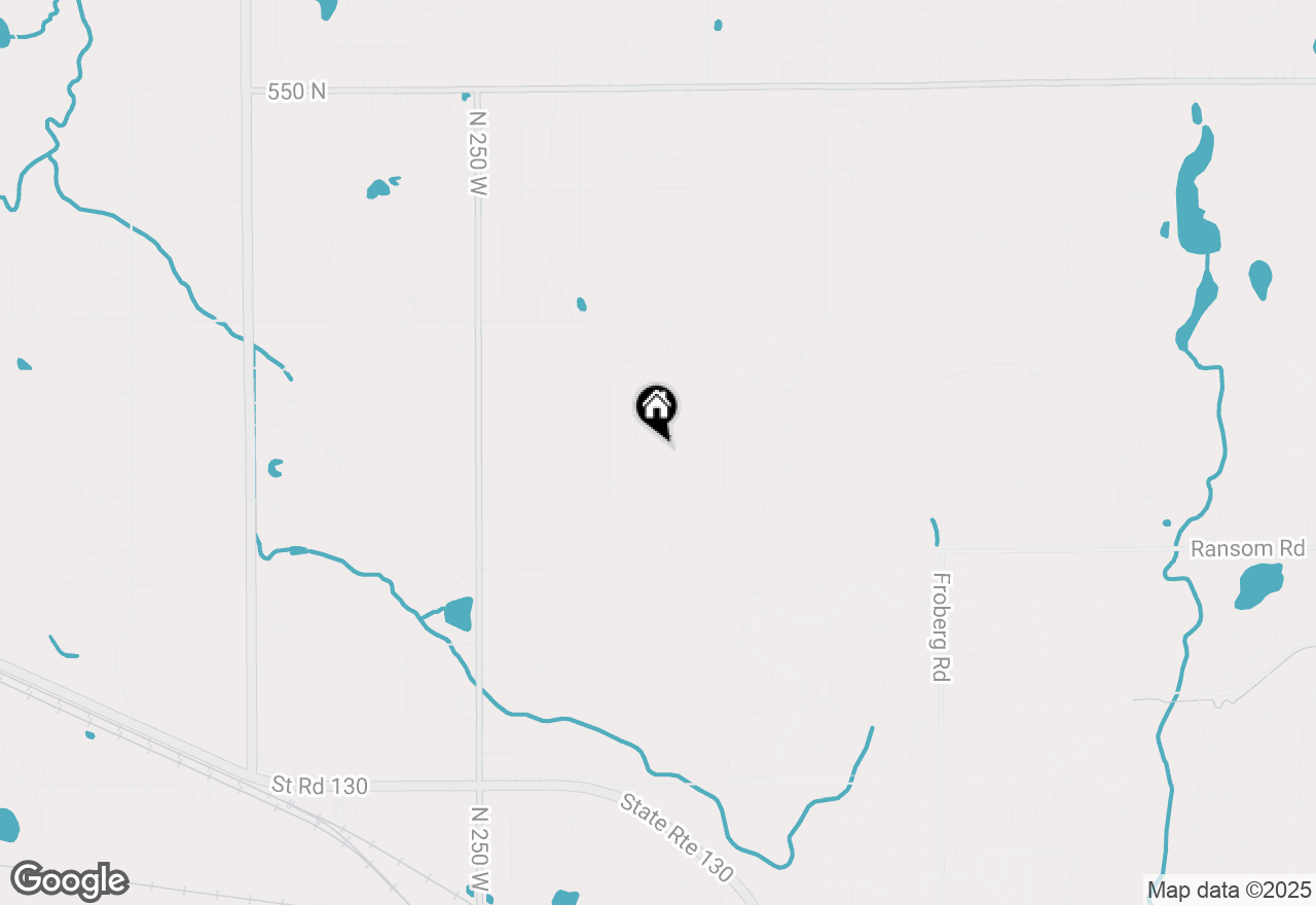 Map of 3612 Iron Gate Drive, Valparaiso, IN 46385