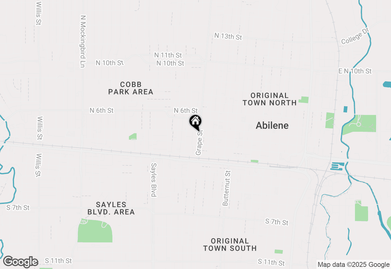 Map of 1711 N 3 Rd Street, Abilene, TX 79603