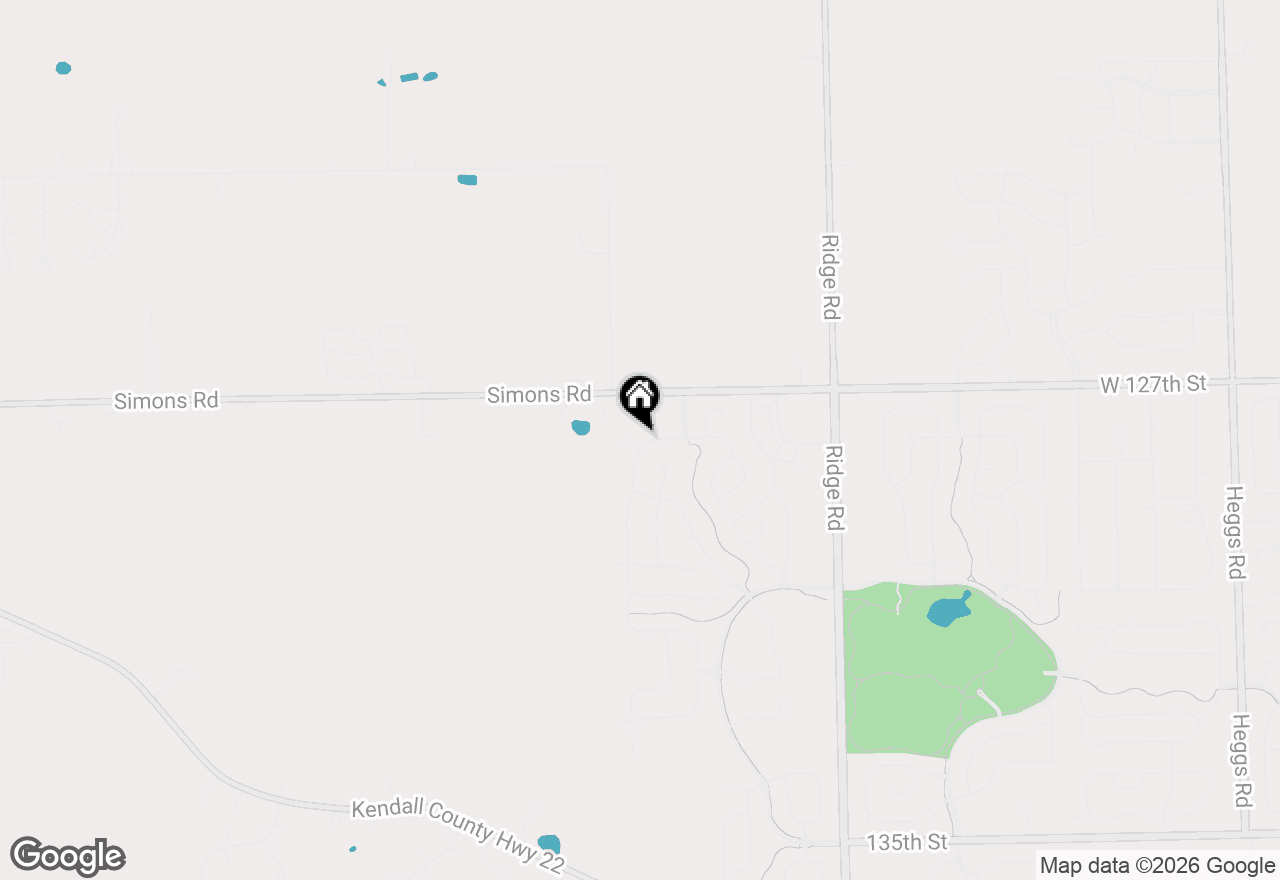 Map of 27100 Timber Wood Court, Plainfield, IL 60585