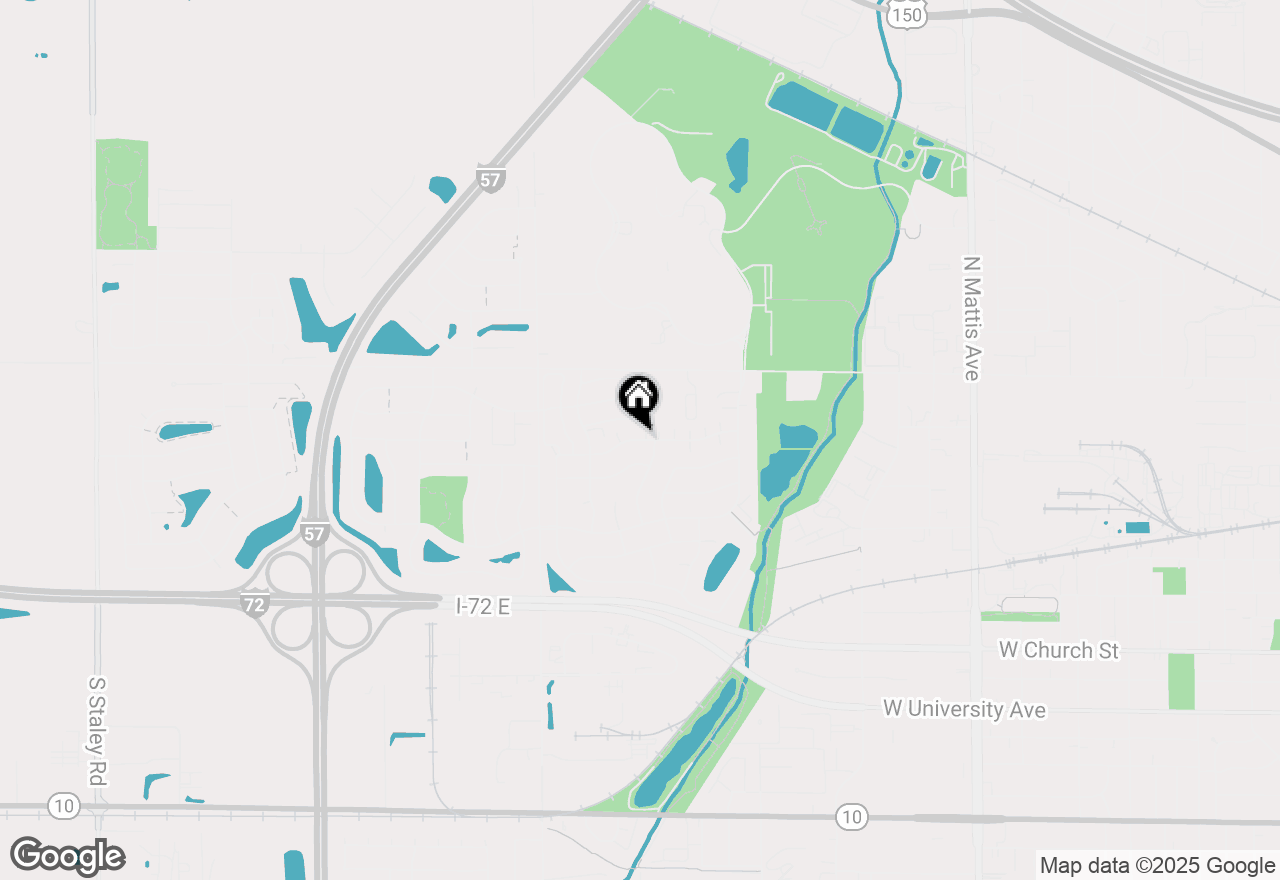 Map of 2712 Heritage Drive #2712, Champaign, IL 61822