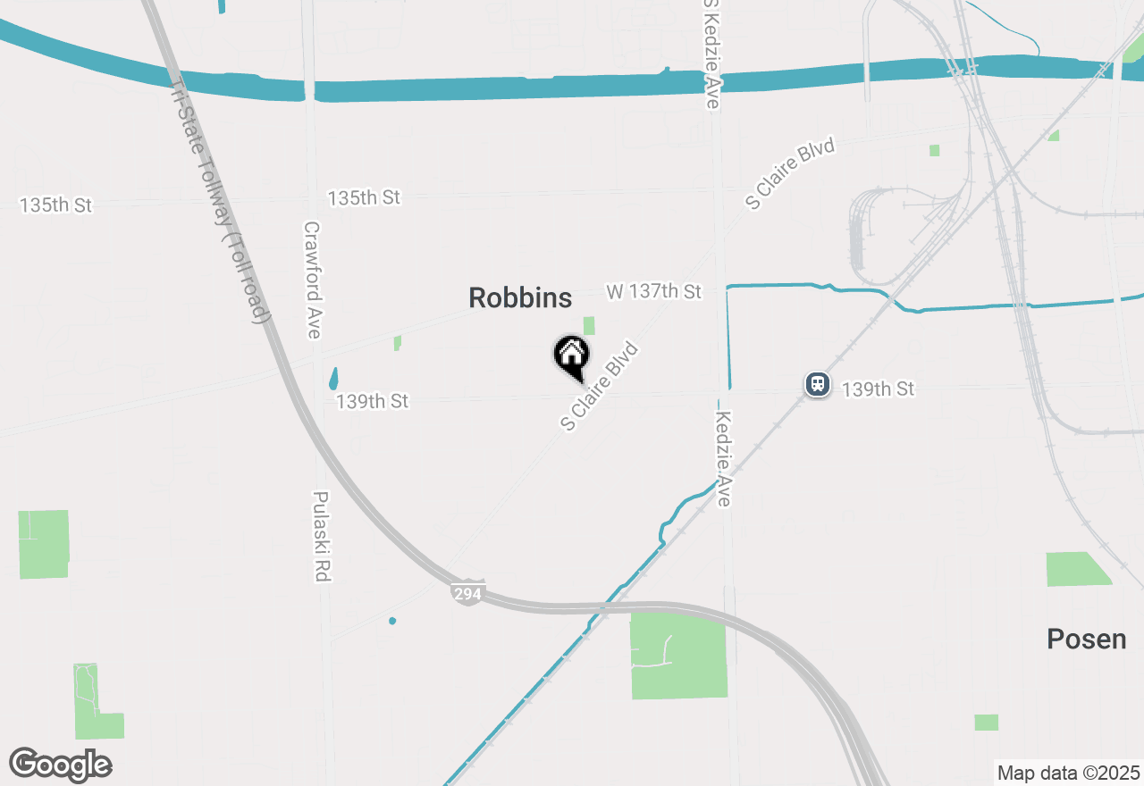 Map of 15823 S Saint Louis Avenue, Markham, IL 60428