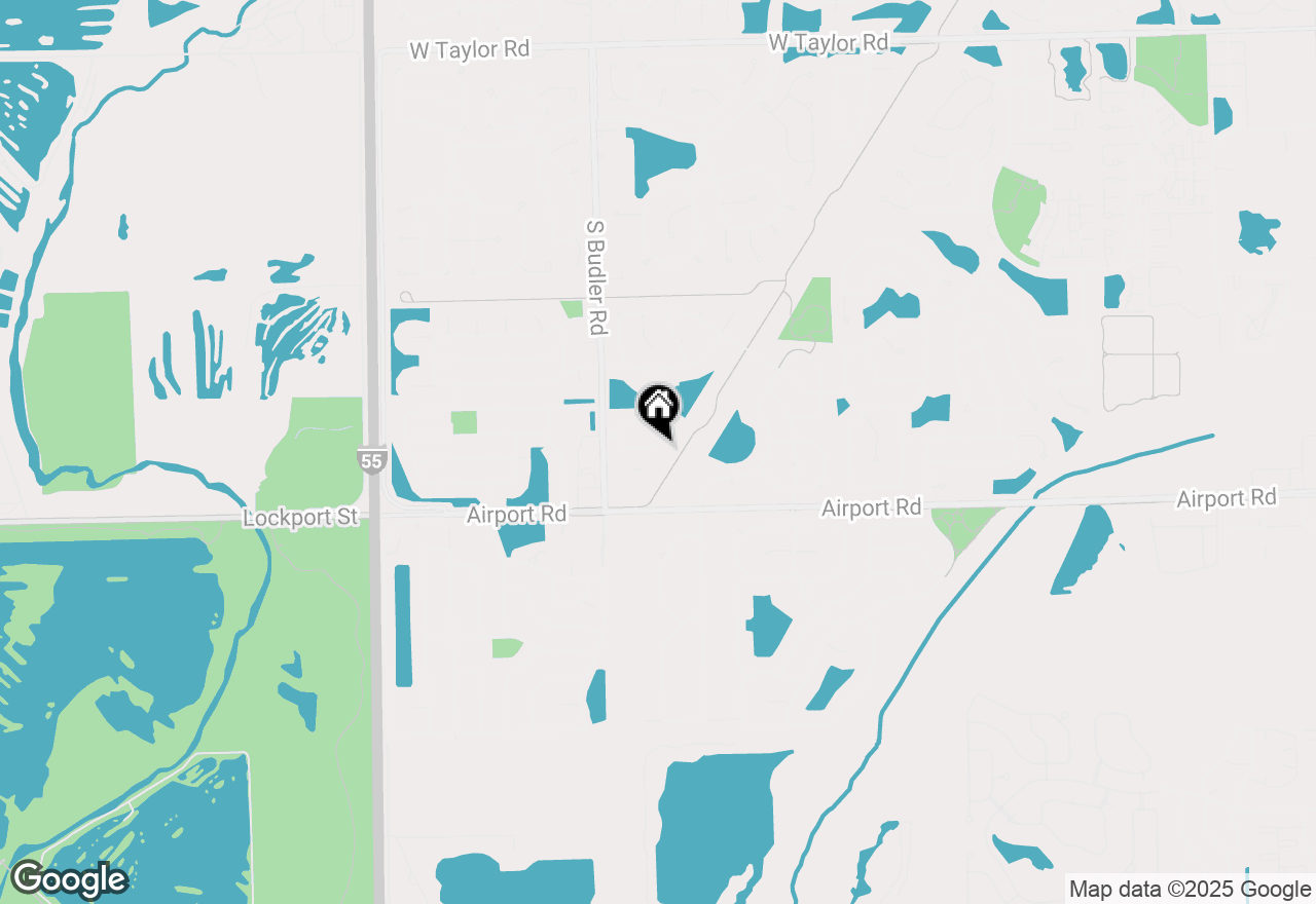 Map of 1807 S Wentworth Circle, Romeoville, IL 60446