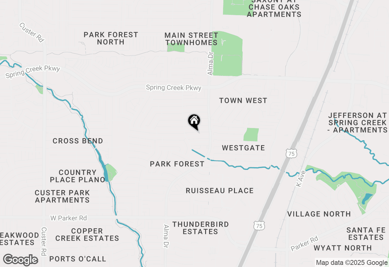 Map of 937 Whitehall Drive, Plano, TX 75023