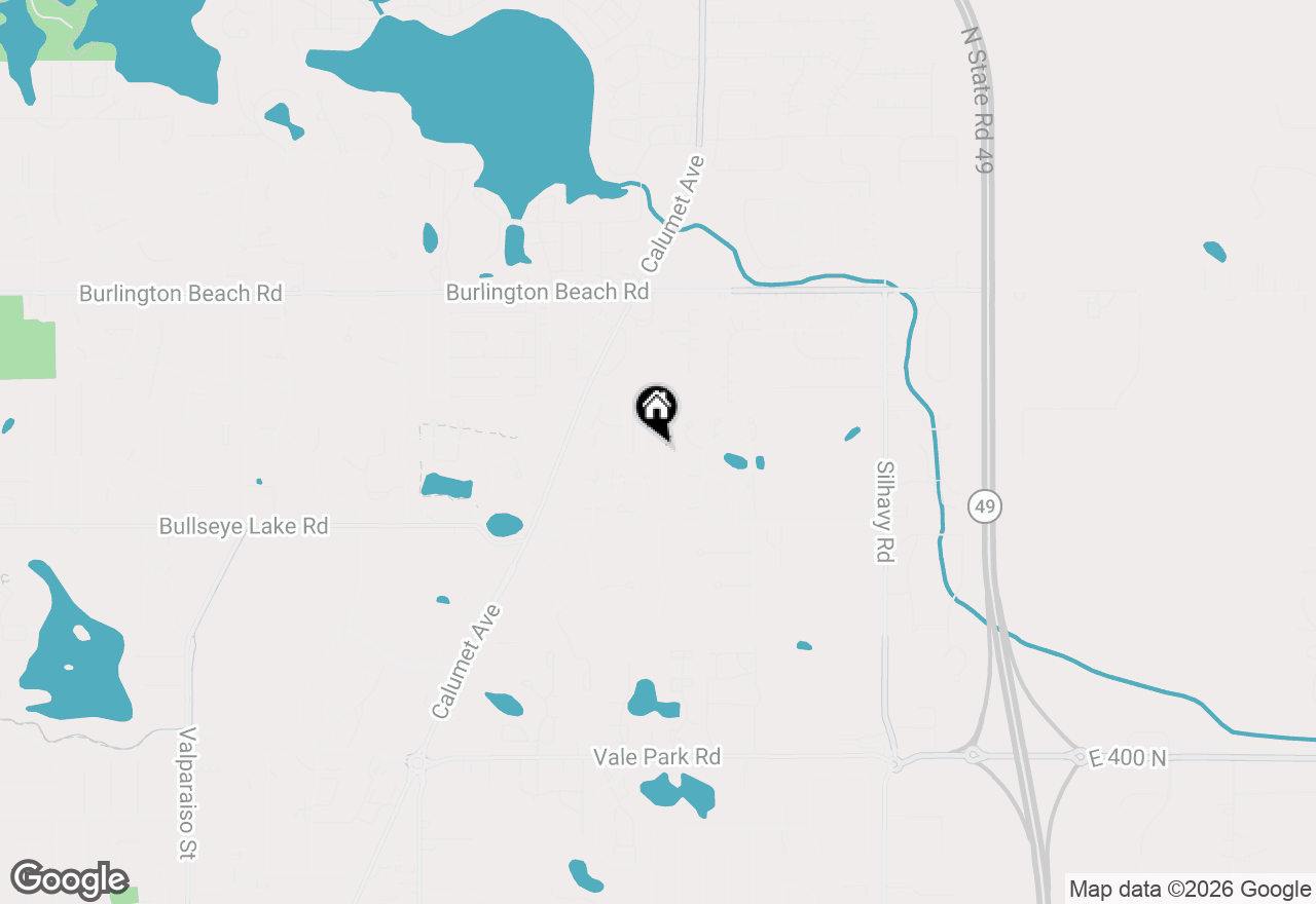 Map of 3703 Westbridge Drive, Valparaiso, IN 46383