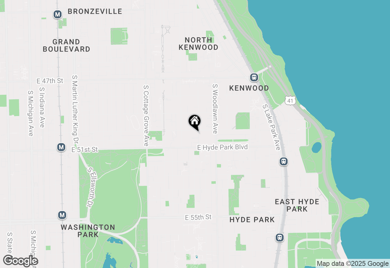 Map of 5008 S Greenwood Avenue, Chicago, IL 60615