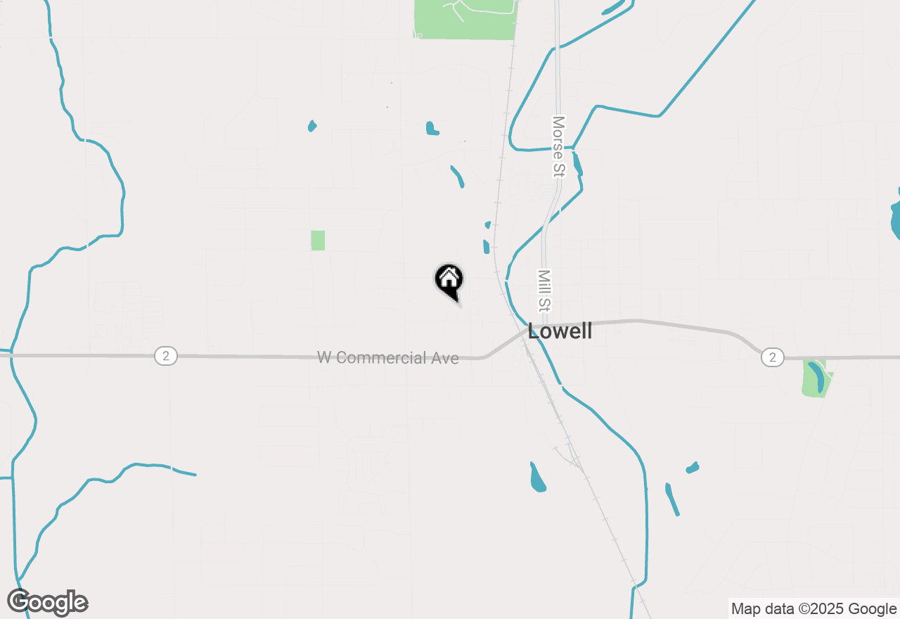 Map of 232 Washington Street, Lowell, IN 46356