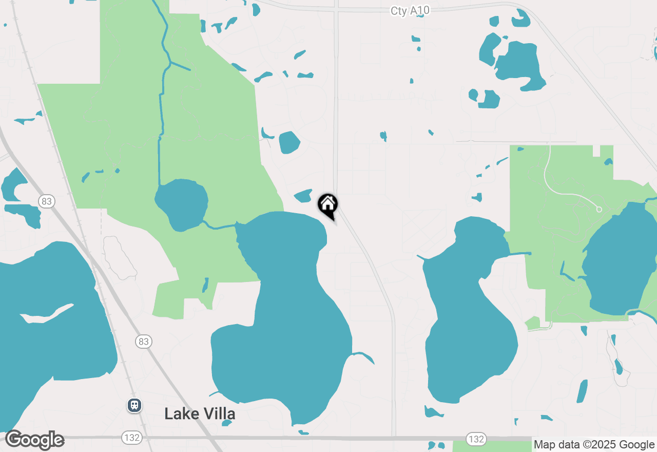 Map of 38936 N Deep Lake Road, Lake Villa, IL 60046