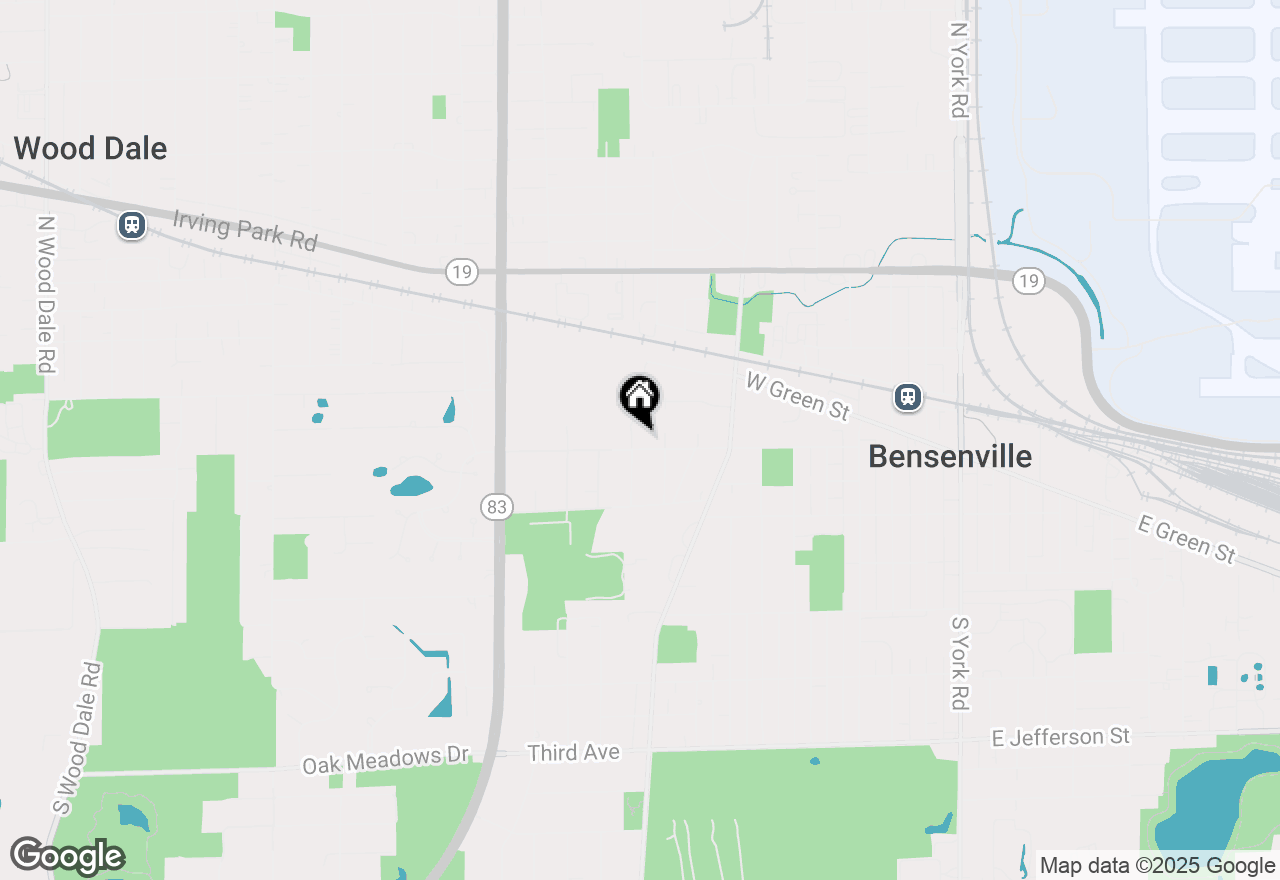 Map of 137 Henderson Street, Bensenville, IL 60106