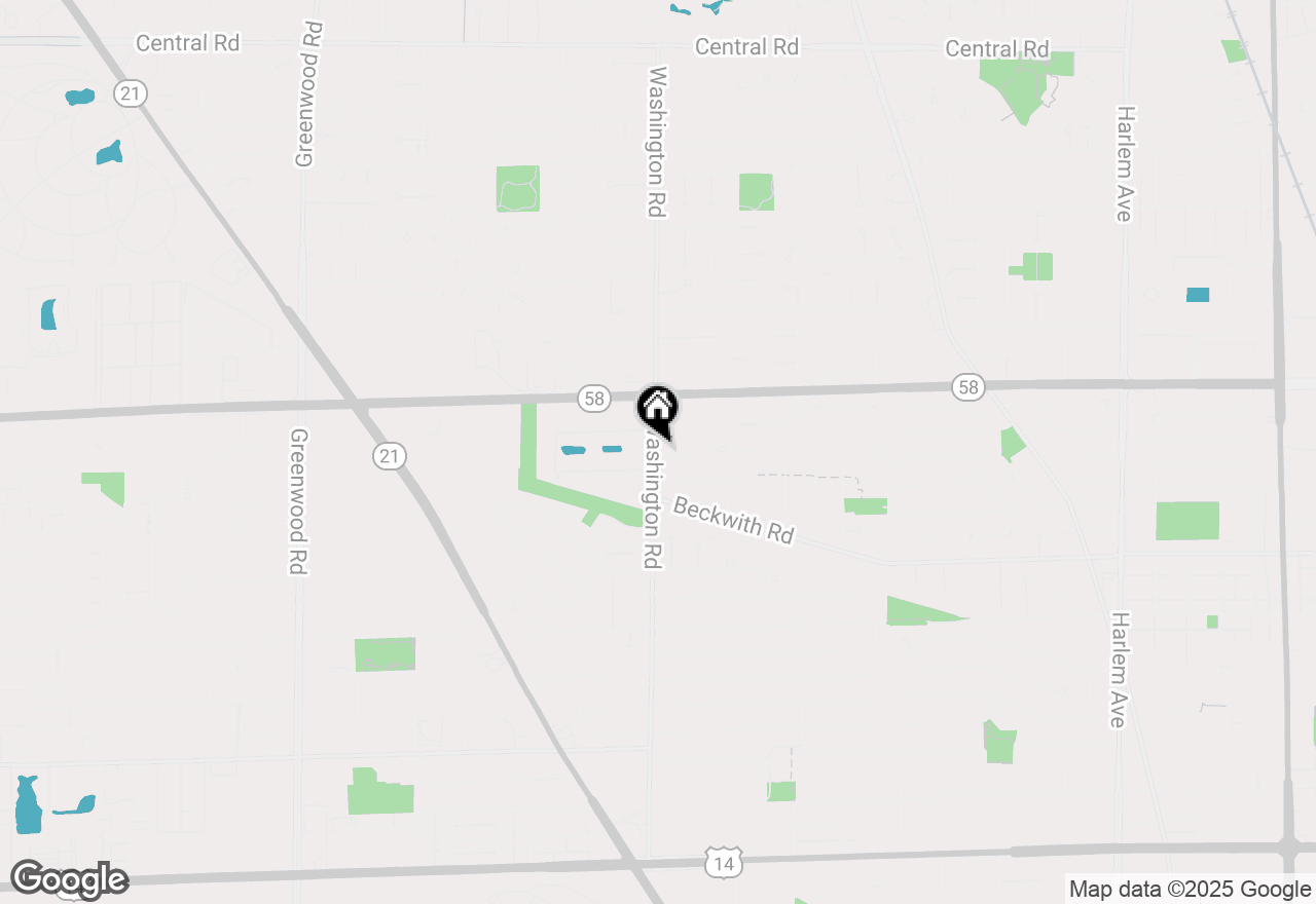 Map of 9500 Washington Street #306, Niles, IL 60714