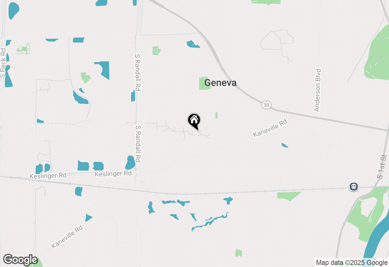 Map of 2014 Normandy Lane, Geneva, IL 60134
