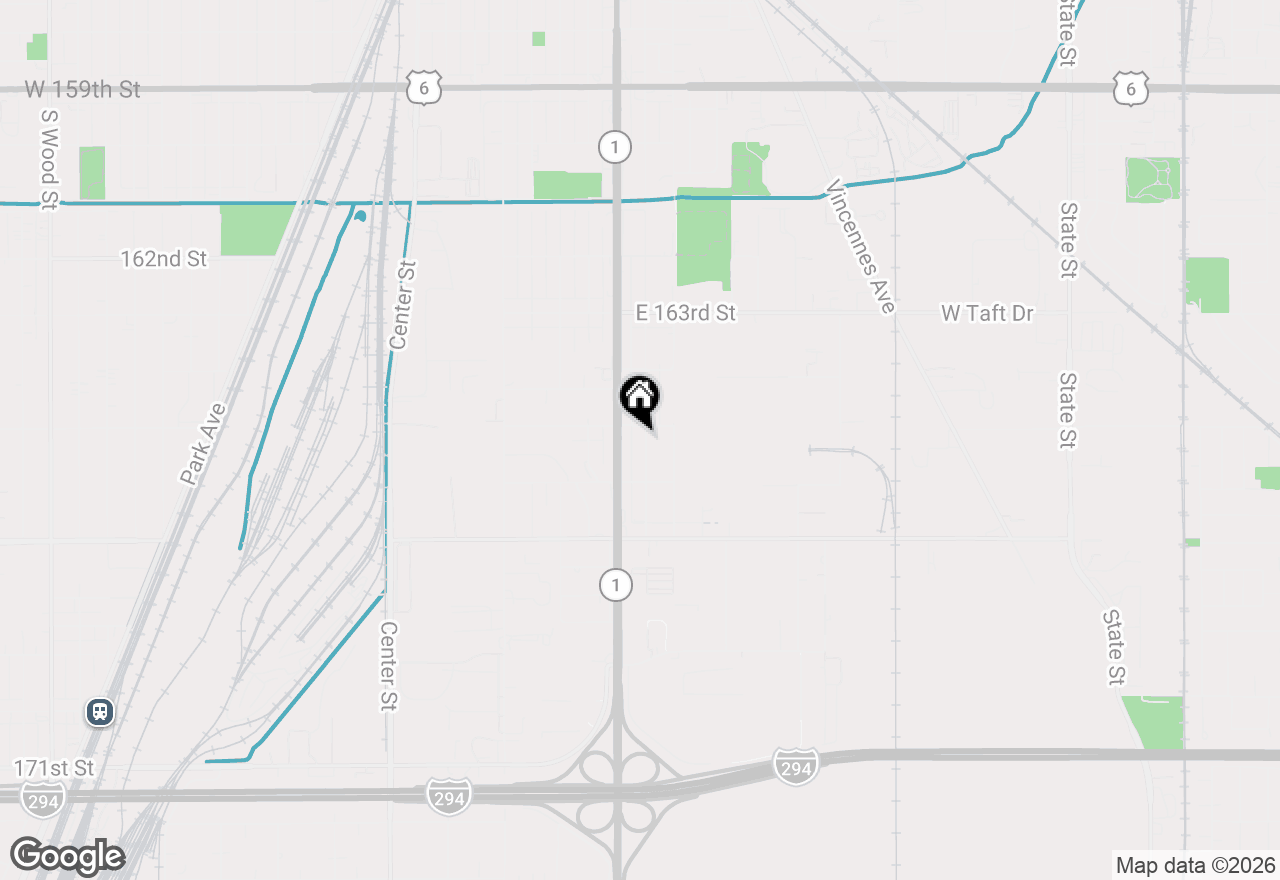 Map of 16508 Emerald Avenue, Harvey, IL 60426