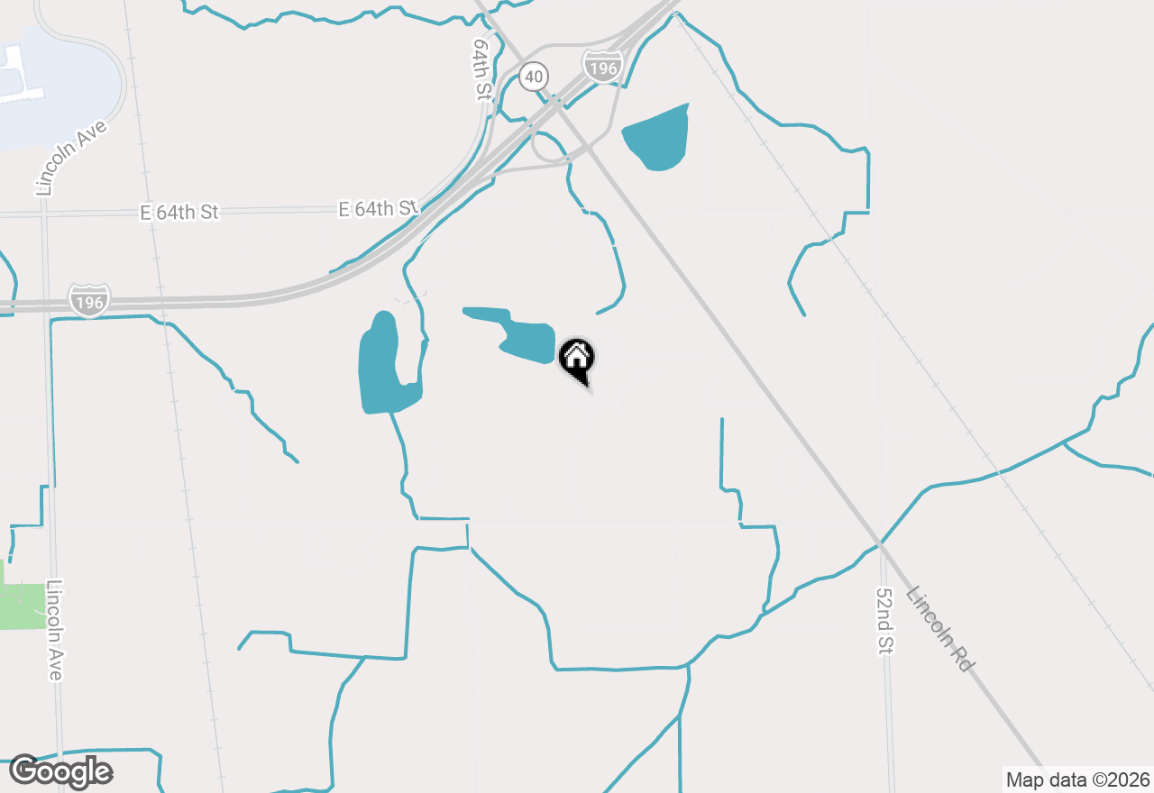 Map of 2130 Kensington Park Circle, Holland, MI 49423