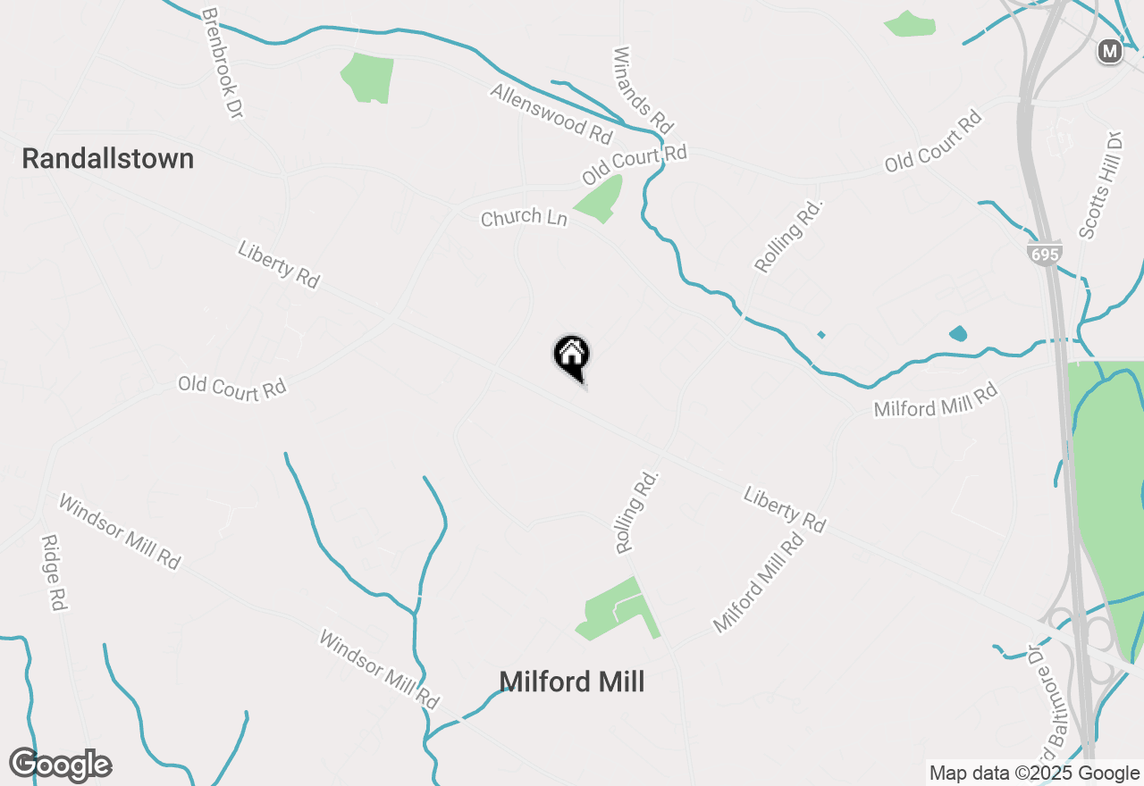 Map of 8354 Liberty Road, Baltimore, MD 21244