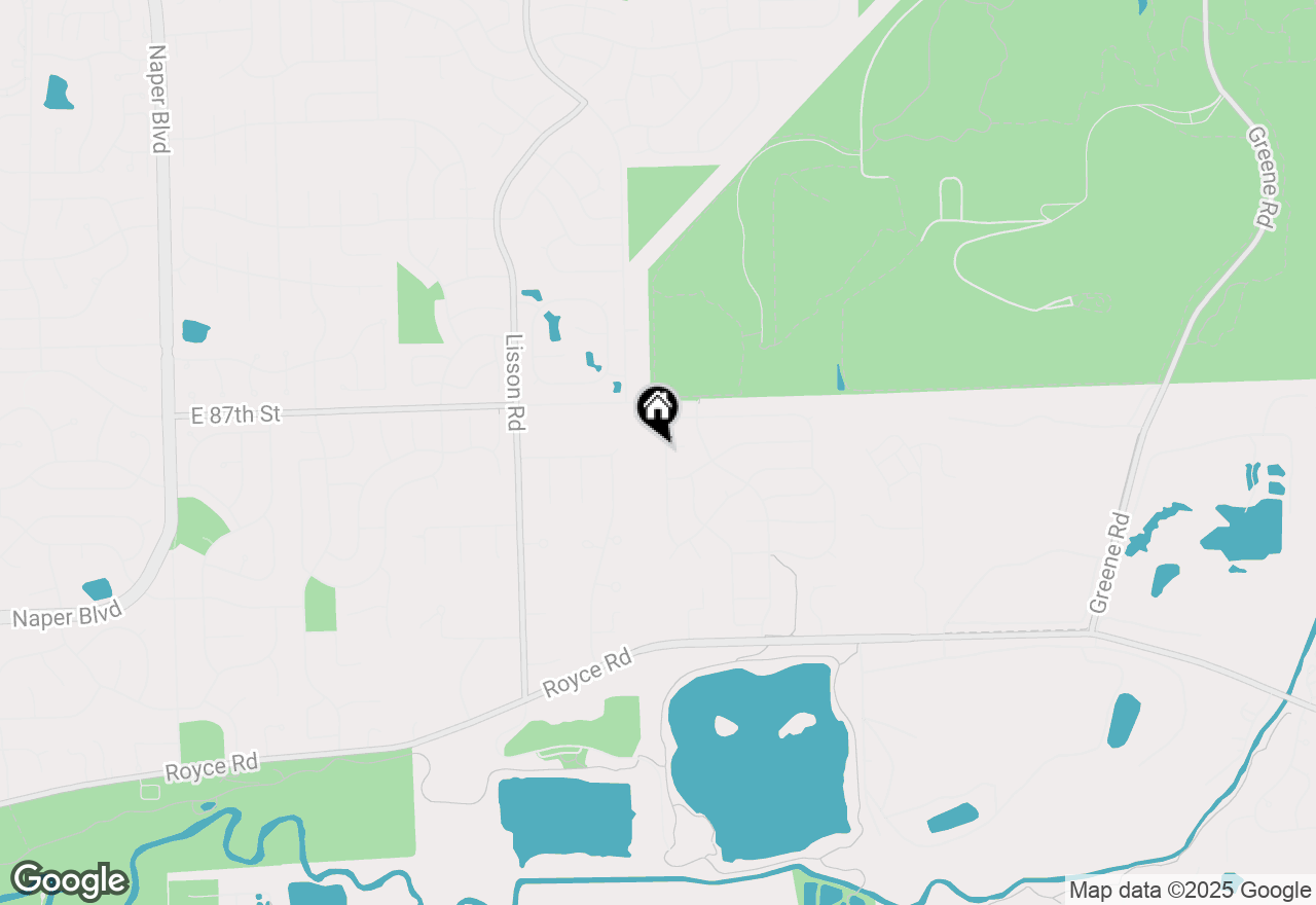 Map of 877 Wescott Road, Bolingbrook, IL 60440