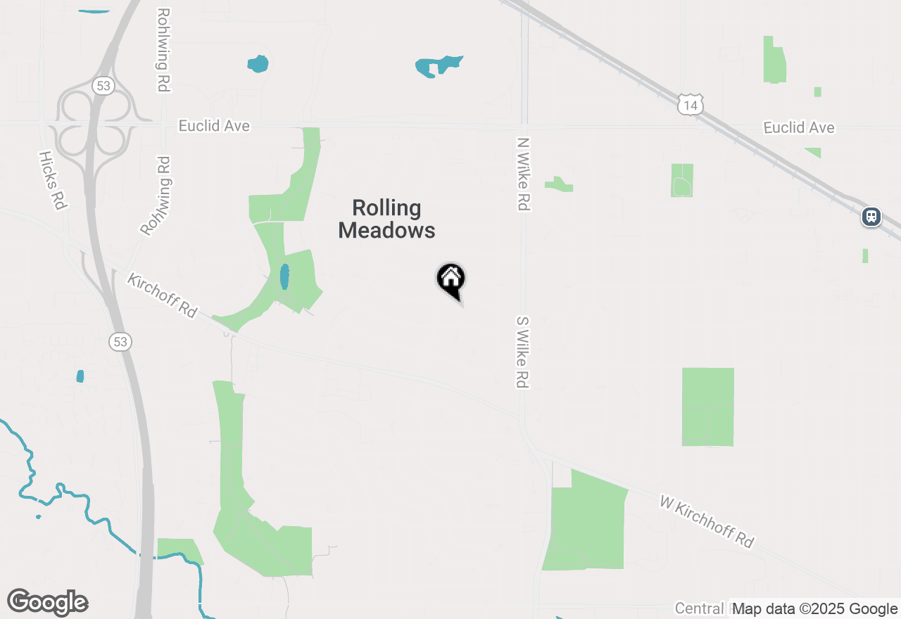 Map of 2305 George Street, Rolling Meadows, IL 60008