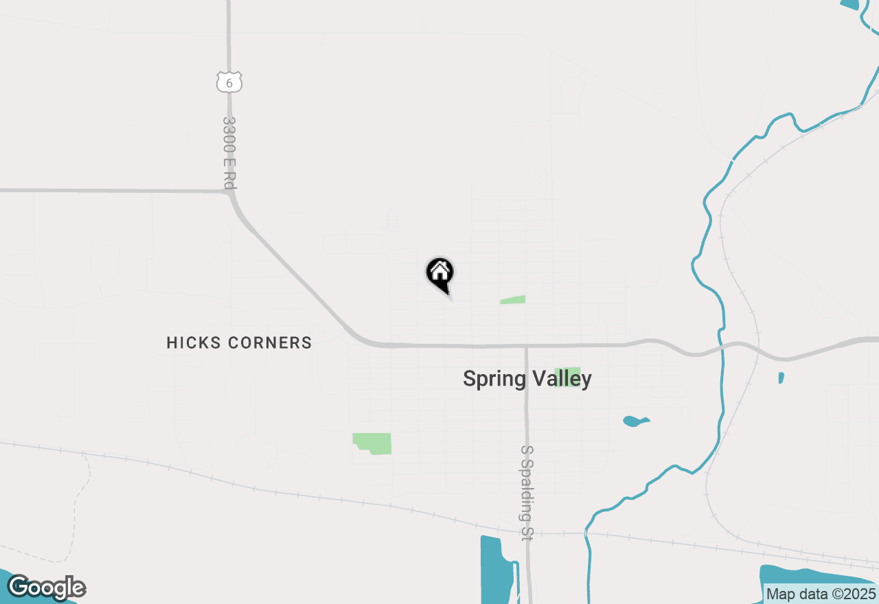 Map of 417 W 2nd Place, Spring Valley, IL 61362