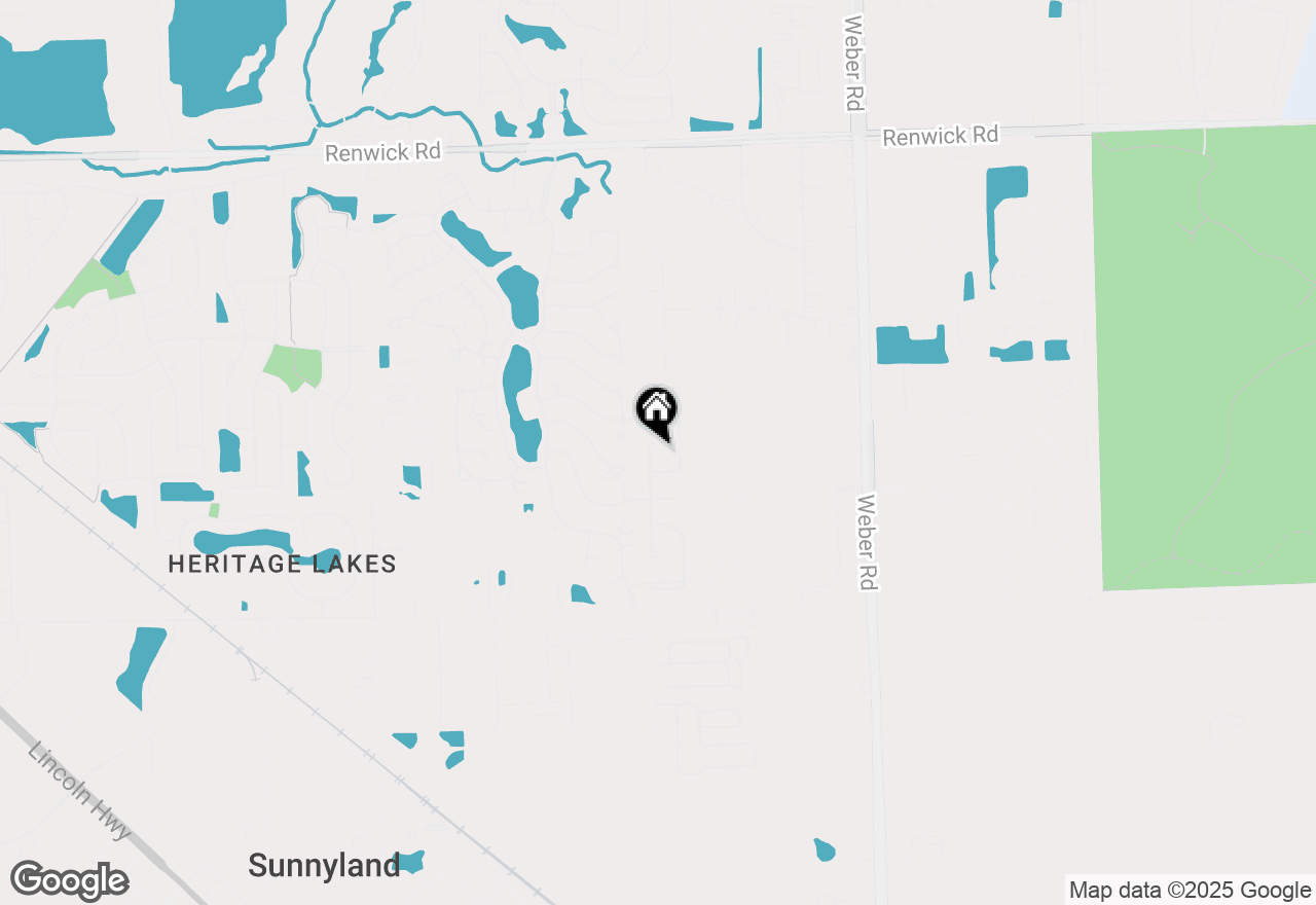 Map of 16415 Grandwood Lake Drive, Crest Hill, IL 60403