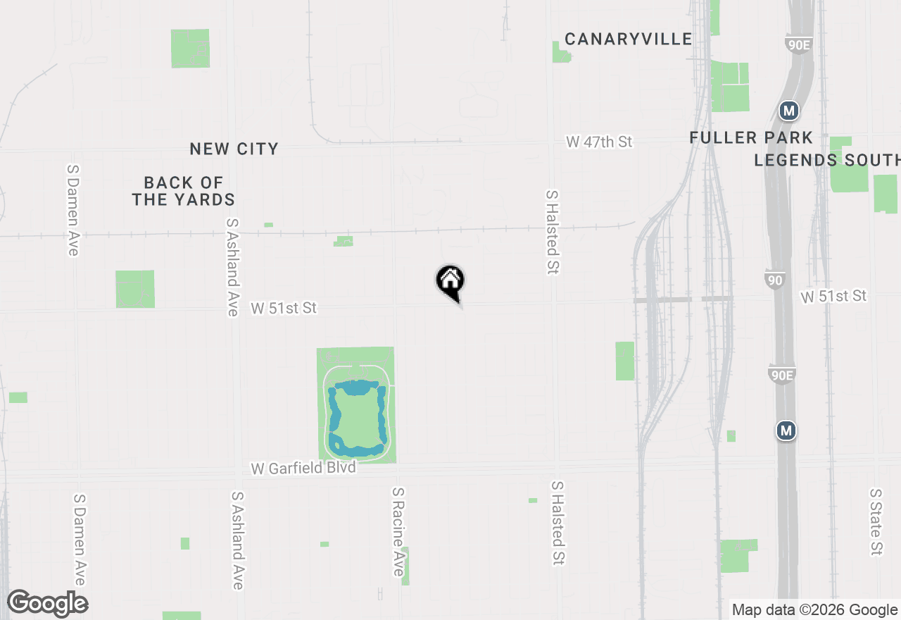 Map of 5106 S Carpenter Street, Chicago, IL 60609