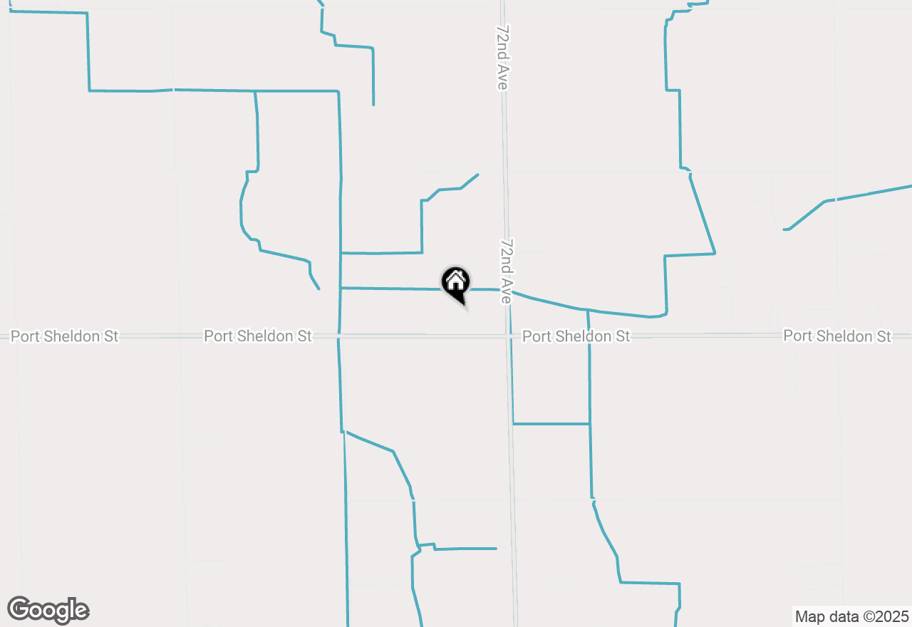 Map of 7337 Port Sheldon Street, Hudsonville, MI 49426