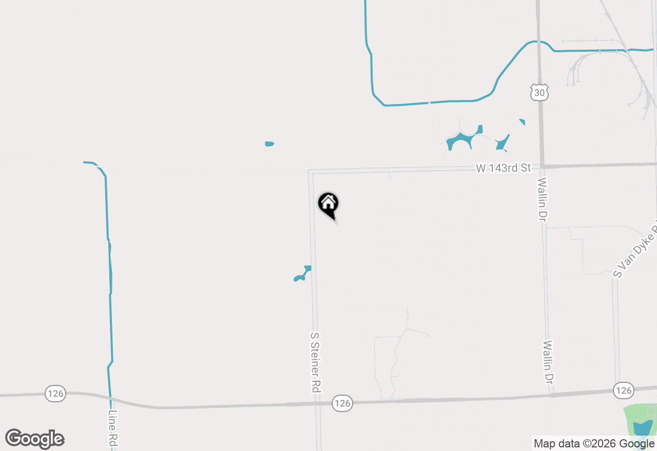 Map of 25513 W Alabaster Circle, Plainfield, IL 60544