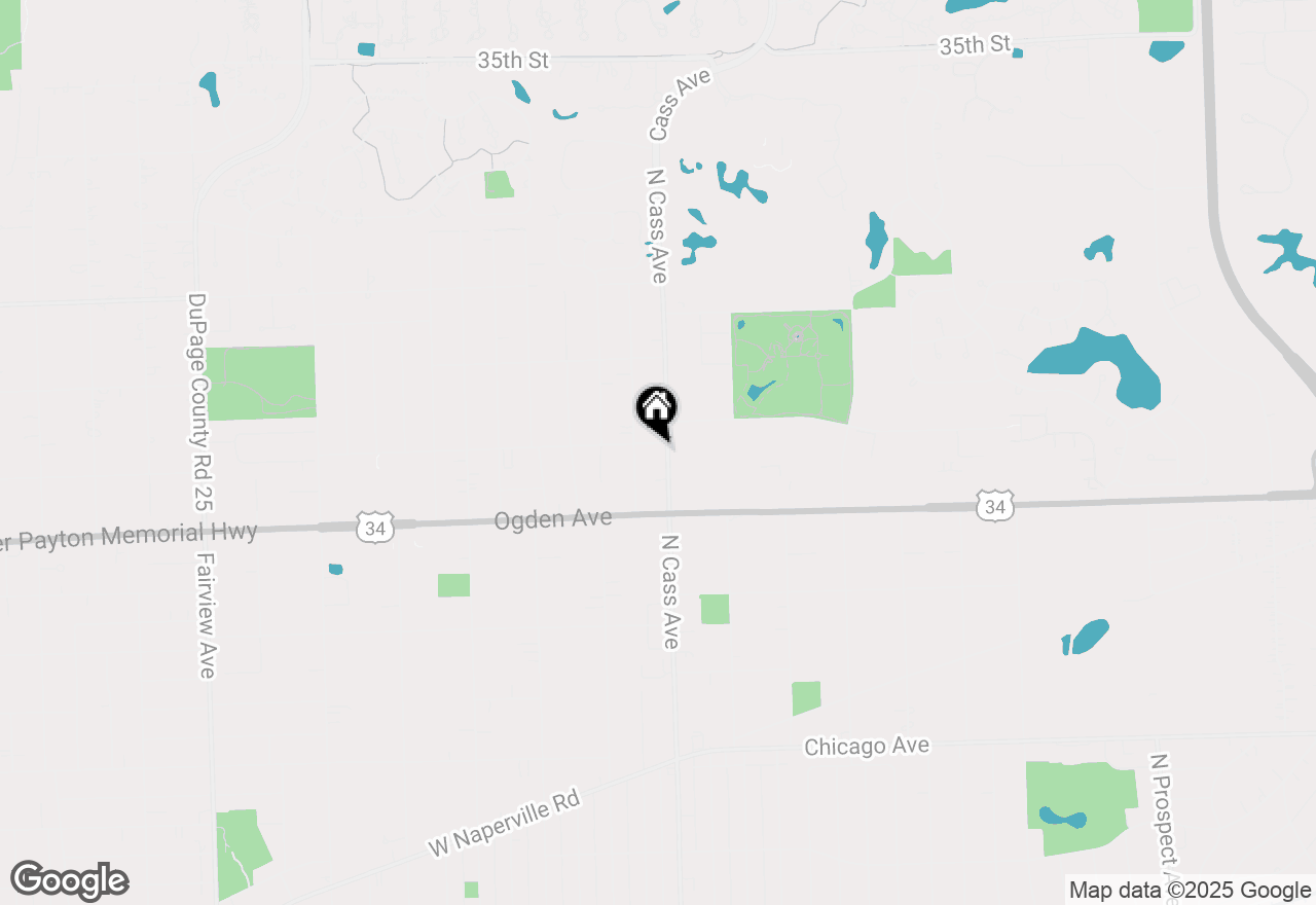 Map of 4100 N Cass Avenue, Westmont, IL 60559