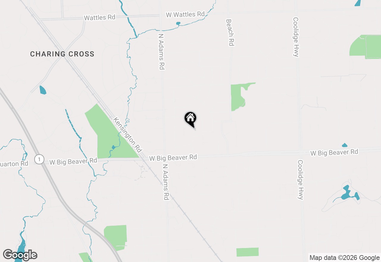 Map of 3165 Oakhill Drive, Troy, MI 48084