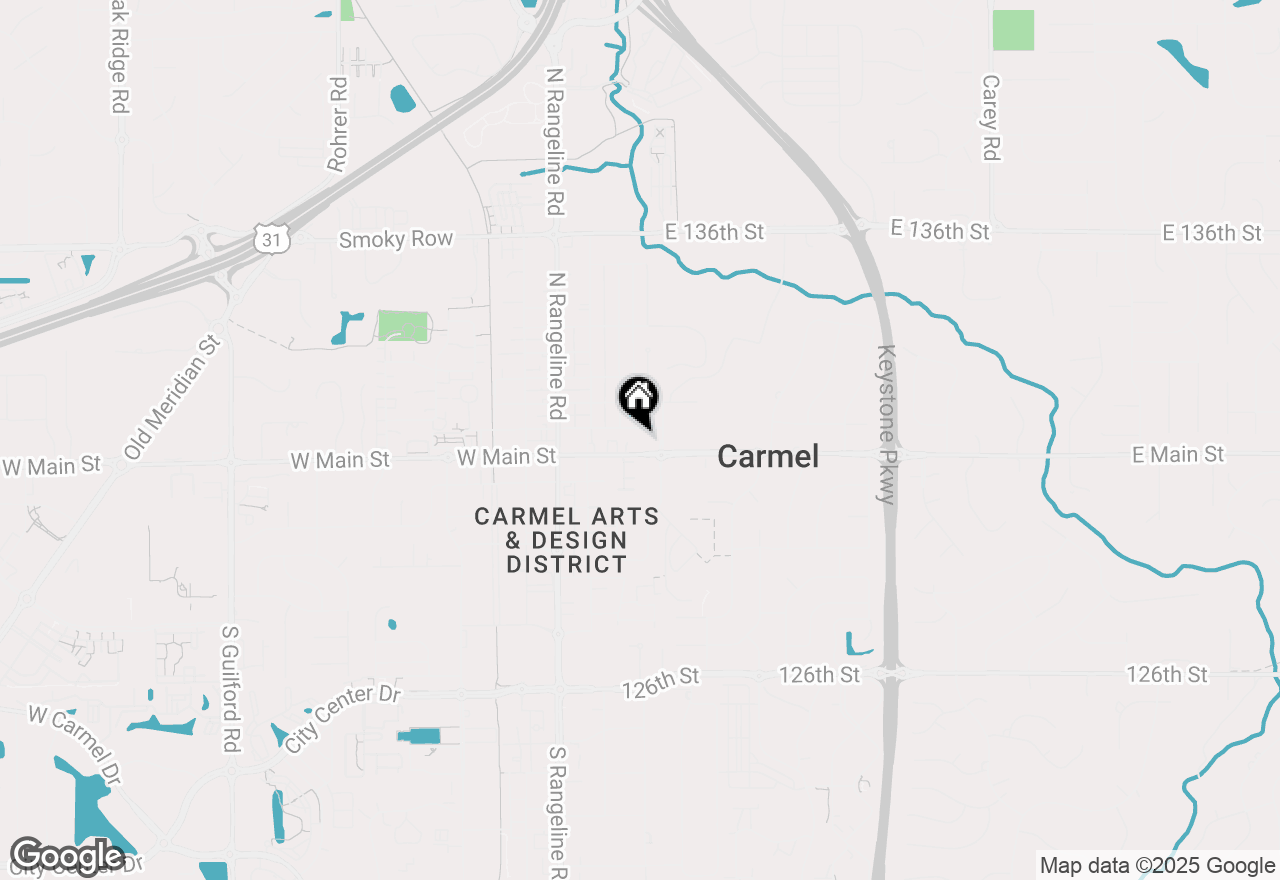Map of 300 E Main Street #D, Carmel, IN 46032