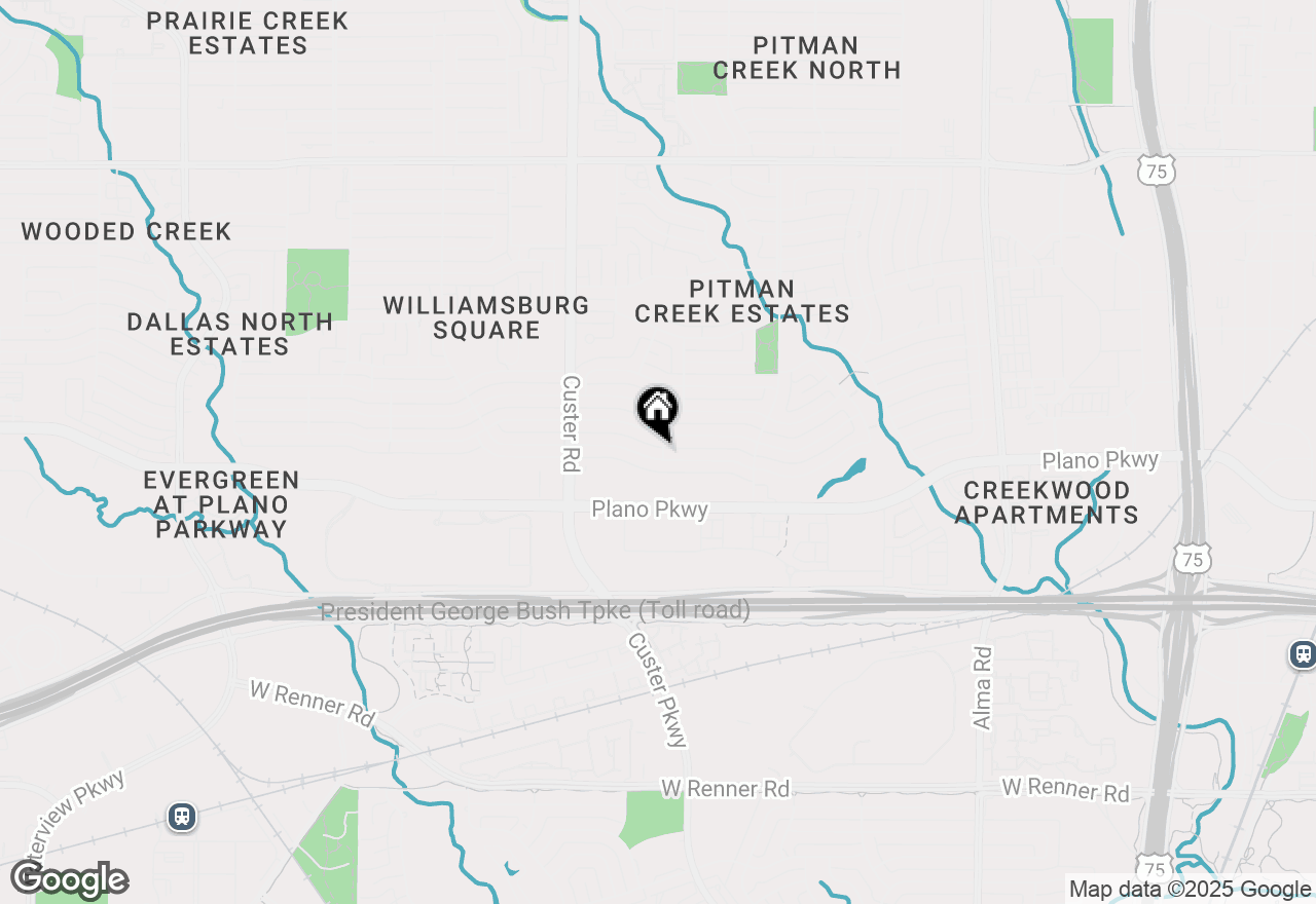 Map of 1901 Westlake Drive, Plano, TX 75075