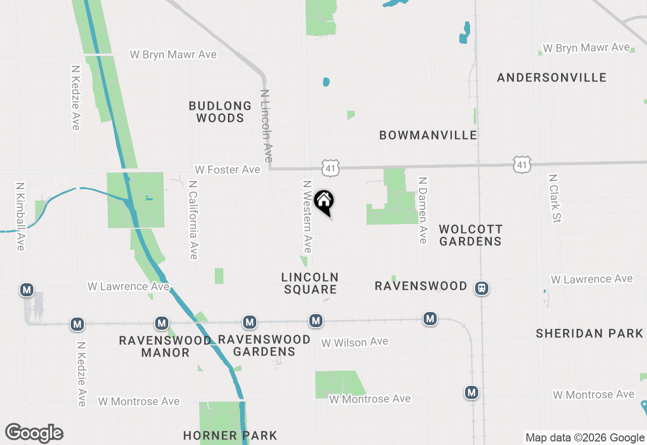 Map of 2326 W Argyle Street #3B, Chicago, IL 60625