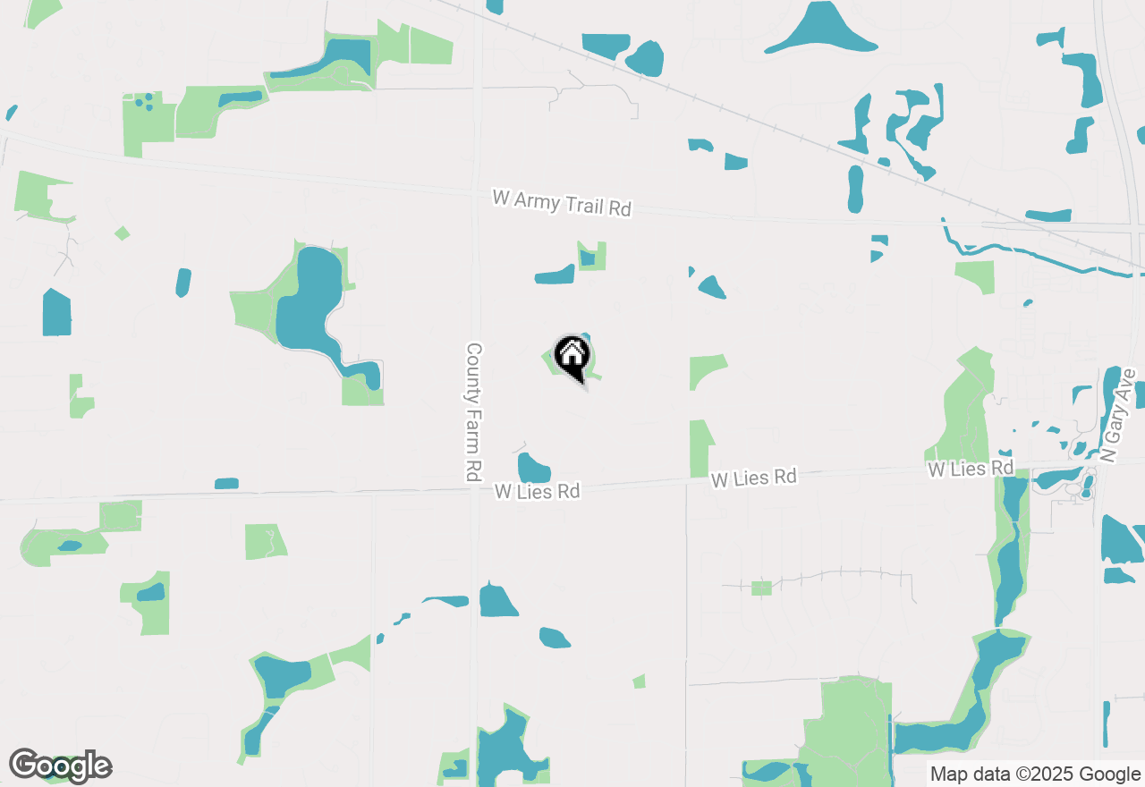 Map of 754 Huntington Drive, Carol Stream, IL 60188