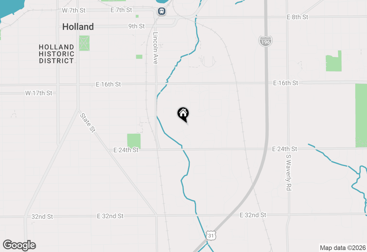 Map of 509 Hunters Run Circle, Holland, MI 49423