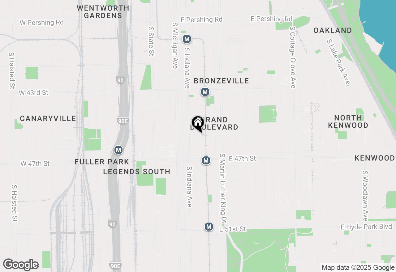 Map of 4540 S Prairie Avenue, Chicago, IL 60653