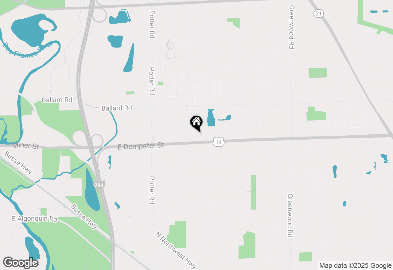 Map of 8820 Robin Drive, Des Plaines, IL 60016