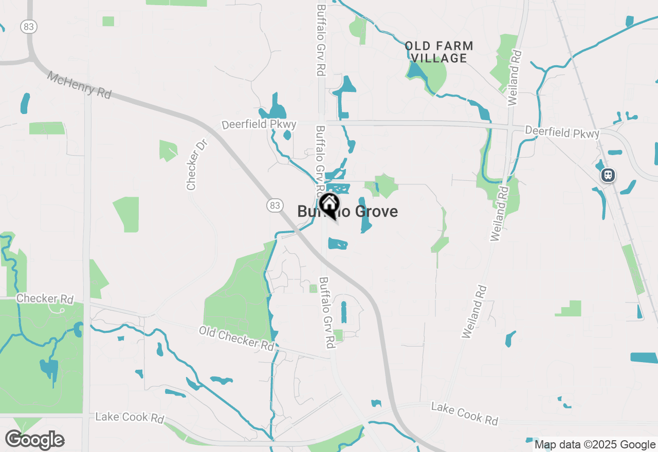 Map of 704 Alsace Circle, Buffalo Grove, IL 60089