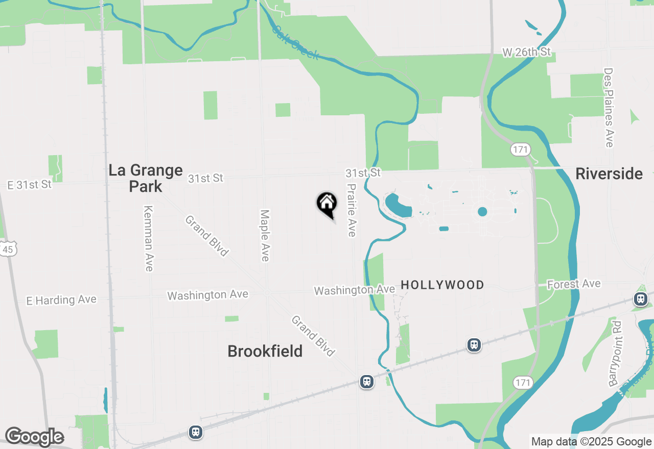 Map of 3237 Sunnyside Avenue, Brookfield, IL 60513