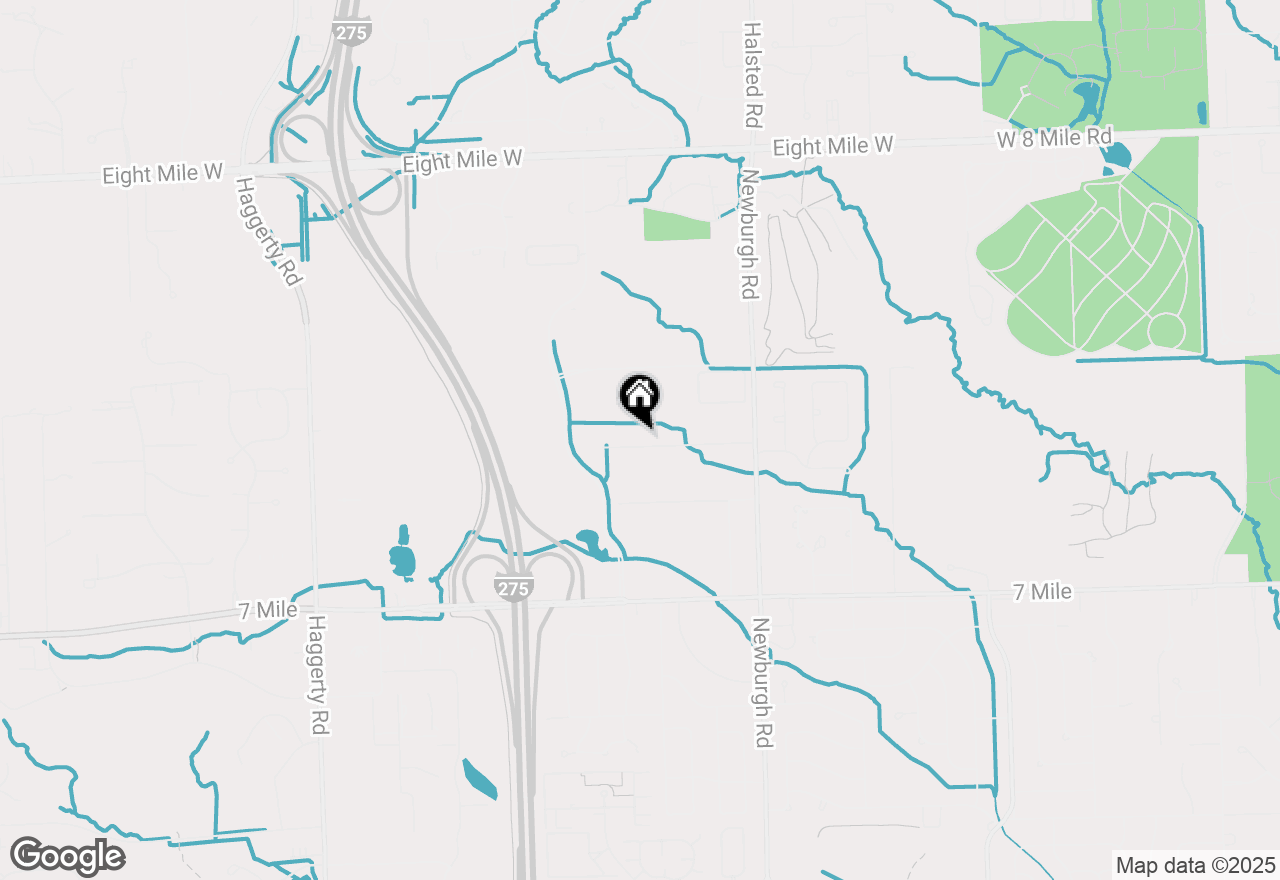 Map of 37754 Saint Martins Street, Livonia, MI 48152