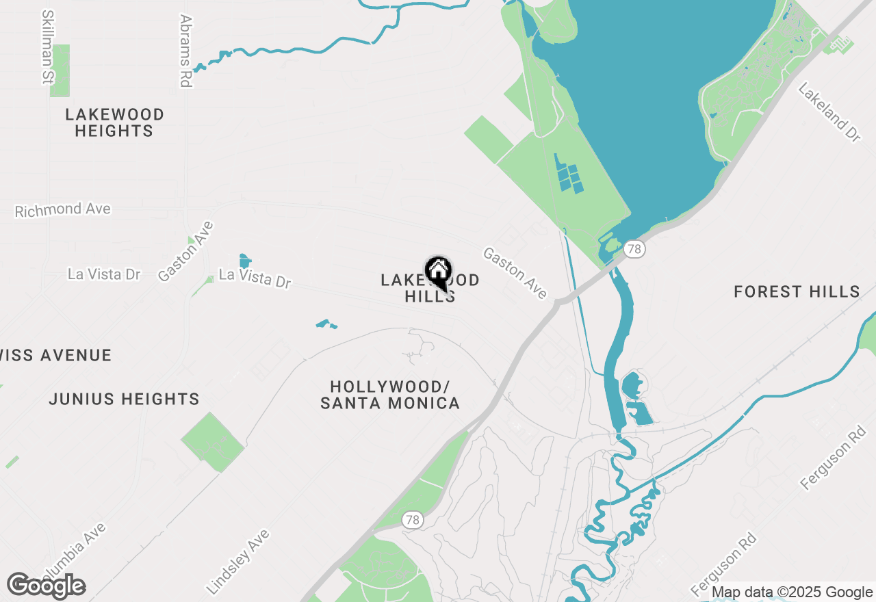 Map of 7034 Coronado Avenue, Dallas, TX 75214