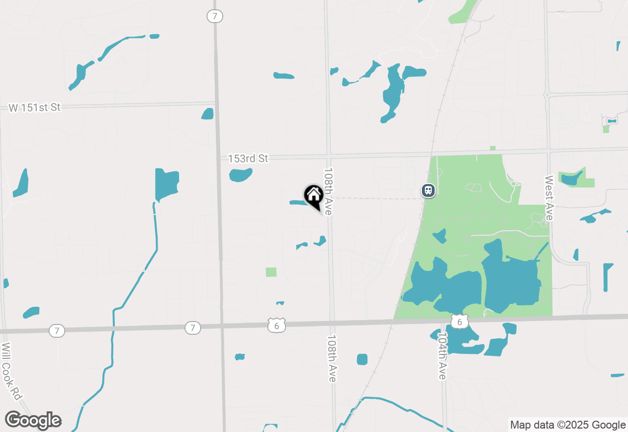 Map of 10821 Jillian Road, Orland Park, IL 60467