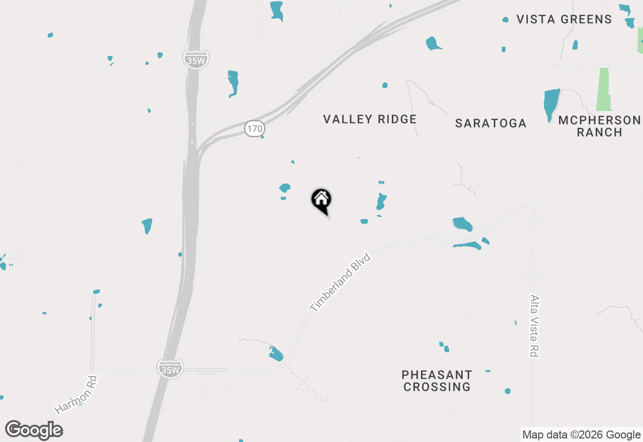 Map of 2860 Houston Wood Drive, Fort Worth, TX 76244