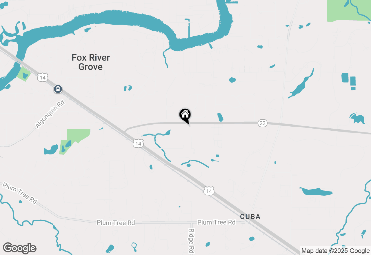 Map of 1015 Il Route 22, Fox River Grove, IL 60021