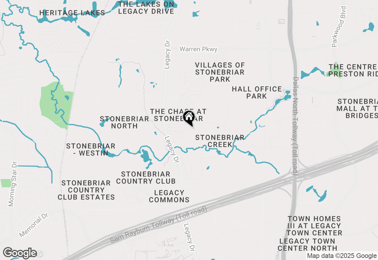 Map of 5700 Travis Drive, Frisco, TX 75034
