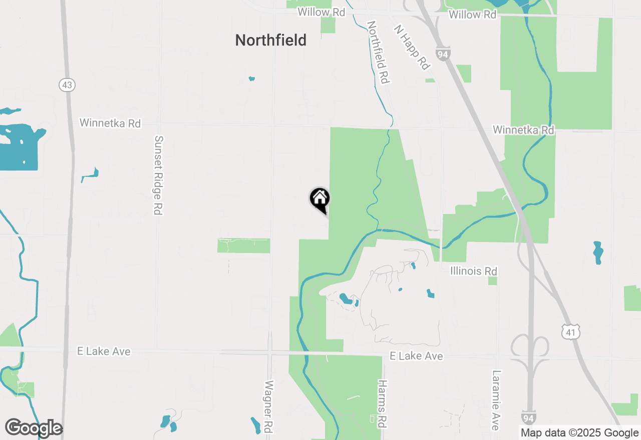 Map of 720 Becker Road, Glenview, IL 60025