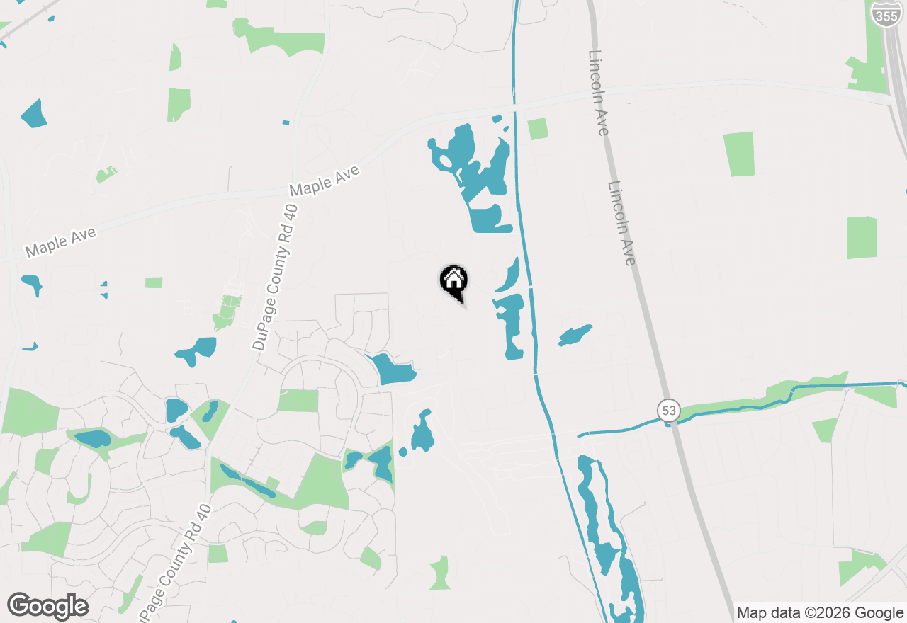 Map of 5950 Oakwood Drive #5C, Lisle, IL 60532