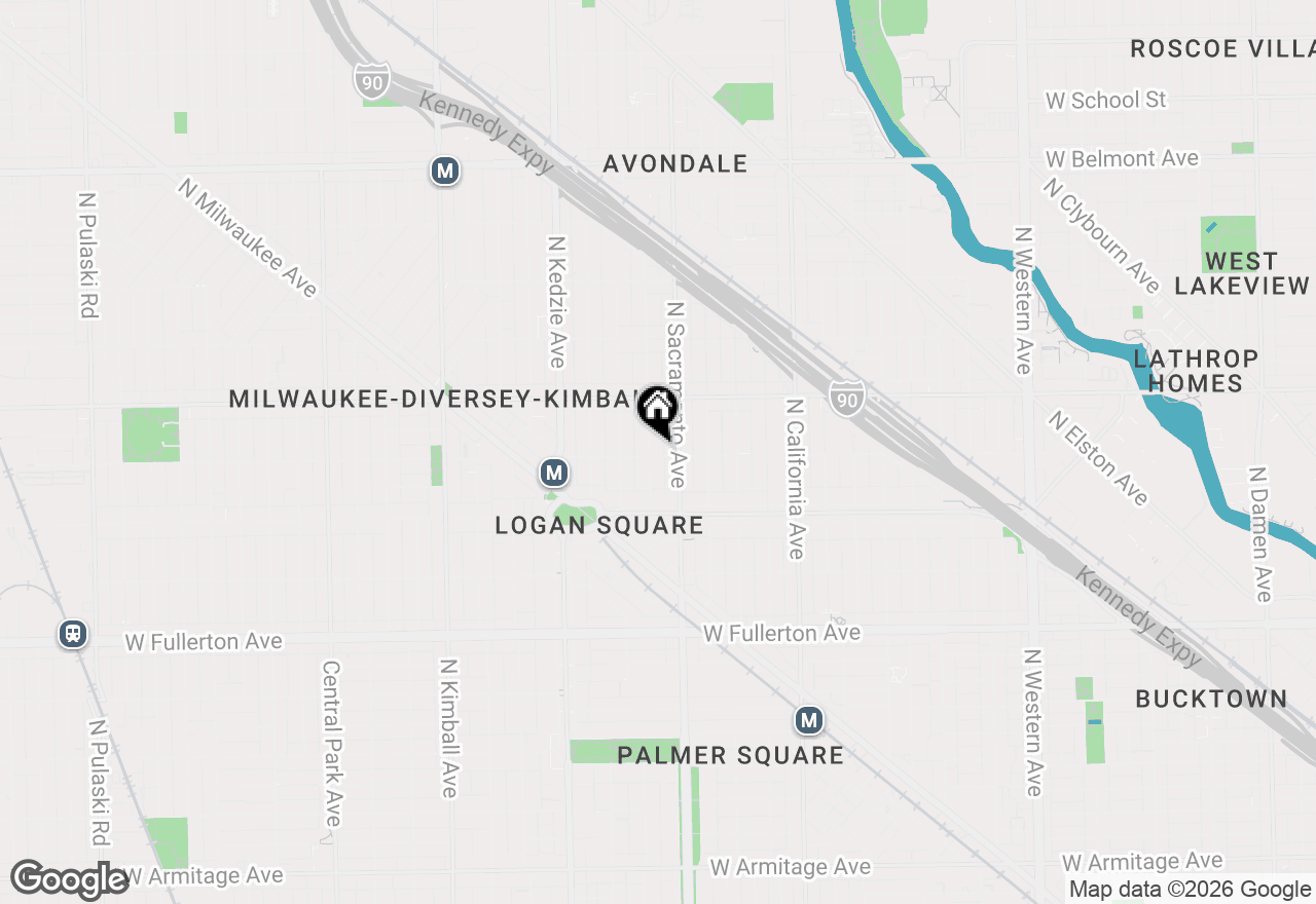 Map of 2701 N Whipple Street, Chicago, IL 60647