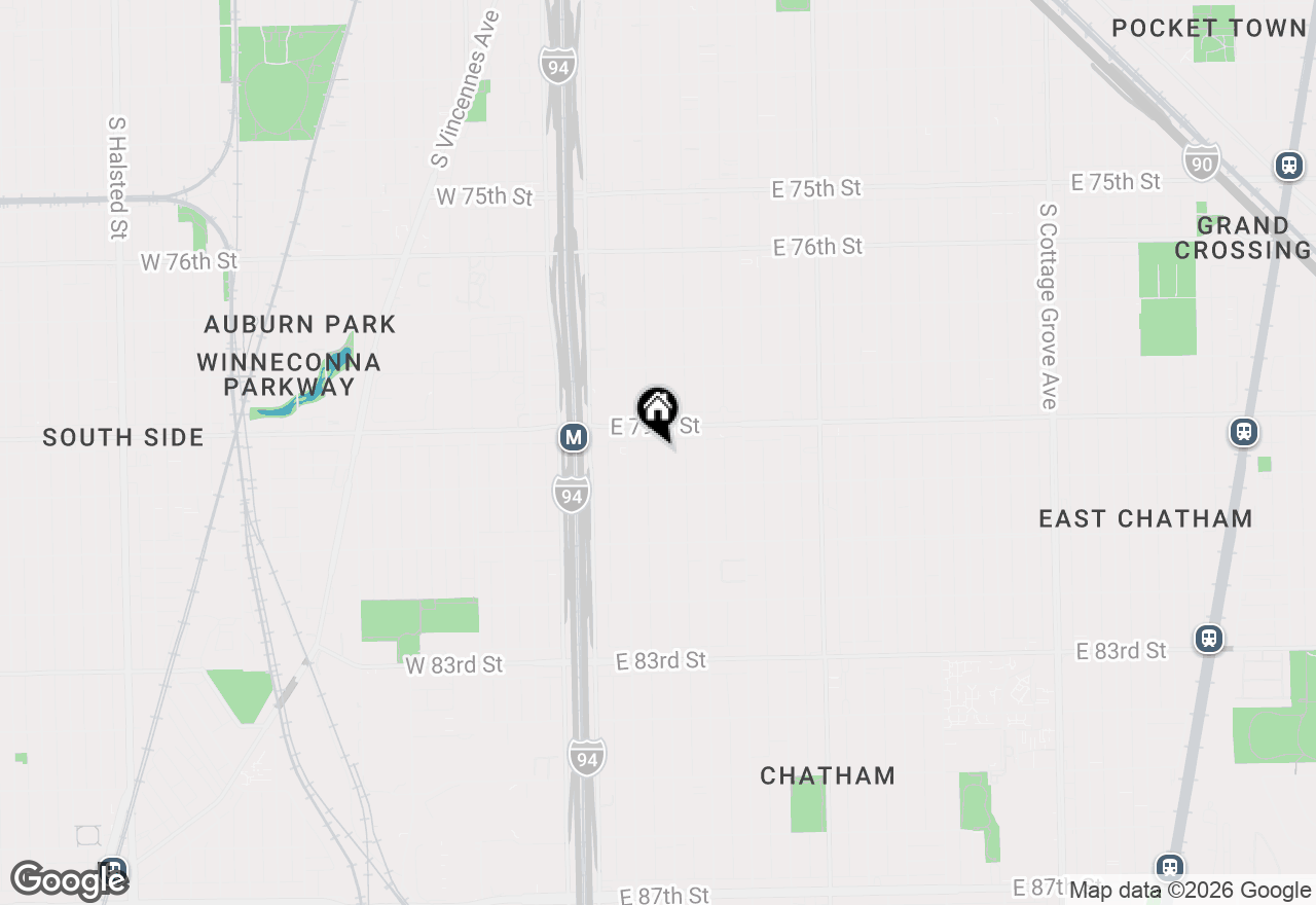Map of 7926 S Michigan Avenue, Chicago, IL 60619