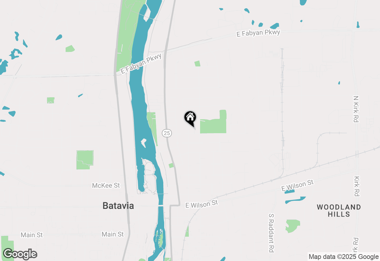 Map of 710 N Van Buren Street, Batavia, IL 60510