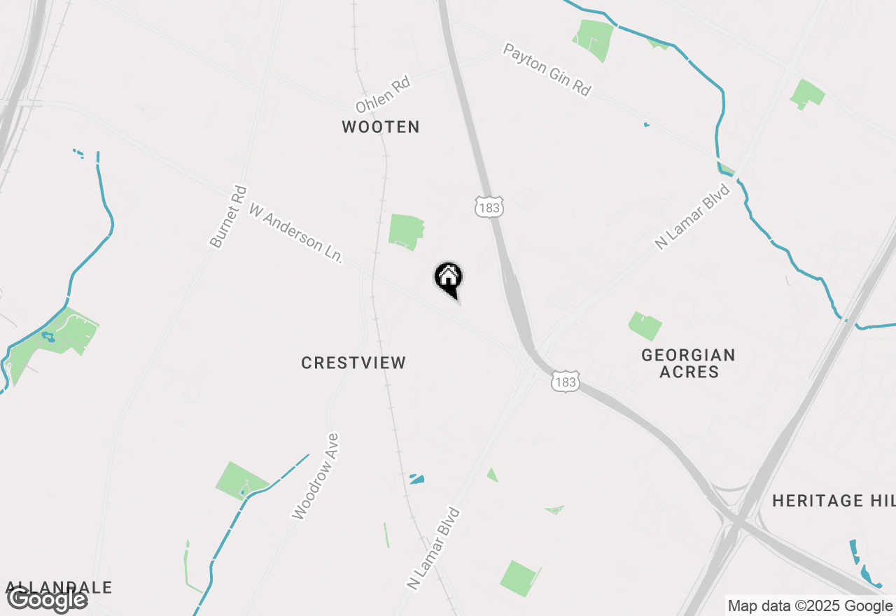 Map of 1220 W Anderson Ln #110, Austin, TX 78757